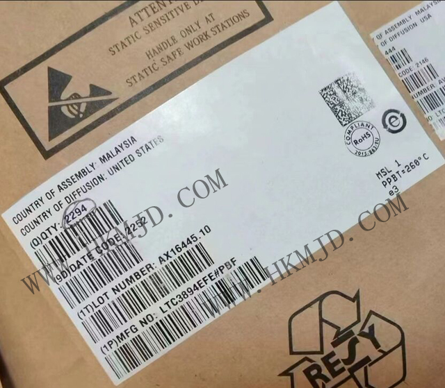 [供應(yīng)，回收] LTC3894EFE (ADI) 150V 高效降壓型穩(wěn)壓器