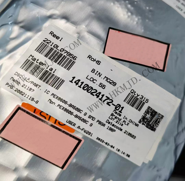 Broadcom PEX8606-BA50BCG 6通道，6端口PCI Express Gen2 交換機(jī)