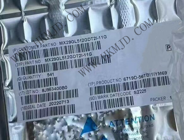 MX29GL512GDT2I-11G：高性能、高可靠性的512Mb并行NOR Flash存儲器