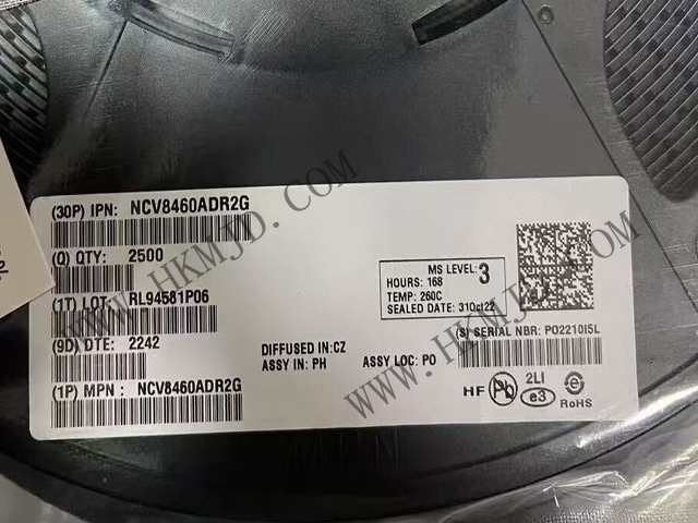 供應(yīng)[ON] NCV8460ADR2G 自保護(hù)高壓側(cè)驅(qū)動器，助力汽車與工業(yè)應(yīng)用