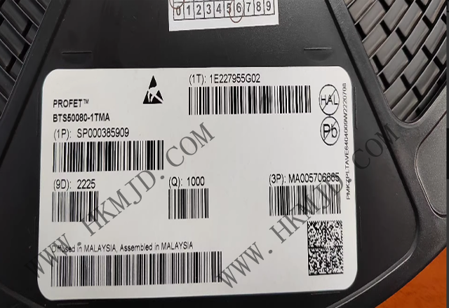 BTS50080-1TMA 英飛凌單通道高壓側(cè)電源開關，具有嵌入式保護功能