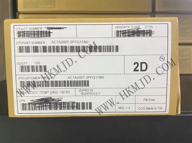 高性能FPGA XC7A200T-2FFG1156I FPGA可編程邏輯器件， 明佳達電子一站式供應