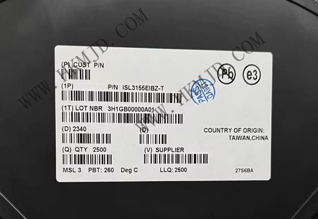 瑞薩電子 ISL3155EIBZ——高可靠性RS-485/RS-422收發(fā)器，帶16kV ESD保護功能