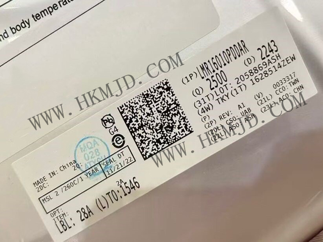 LMR16010PDDAR(TI): SIMPLE SWITCHER? 60V、1A 降壓轉(zhuǎn)換器（IQ 為 40μA）